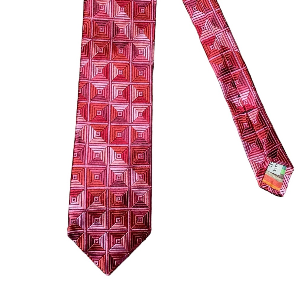 Ted baker London silk geometric tie
